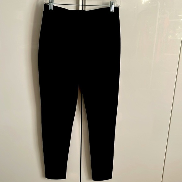 Michael Kors NWOT Gold Studded Black Cotton Pants, Size M - Picture 5 of 9